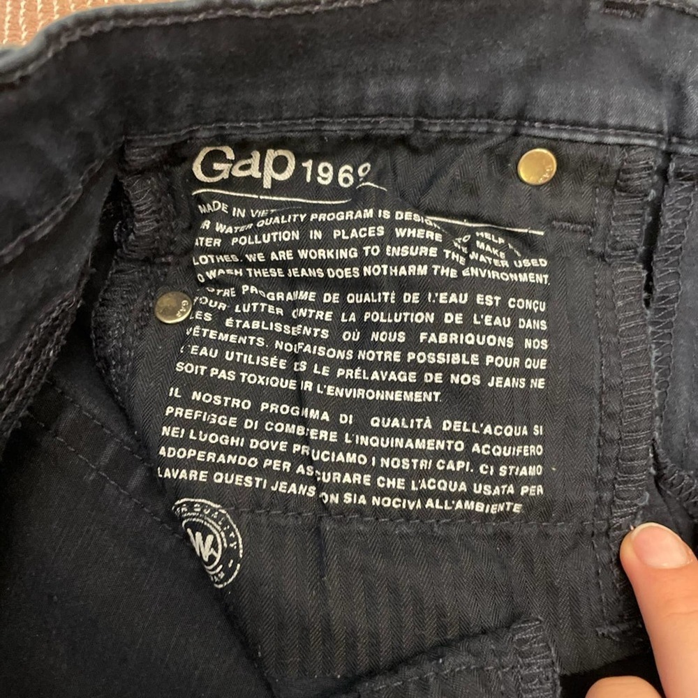 GAP Dark Blue Skinny Pants - Picture 5 of 6